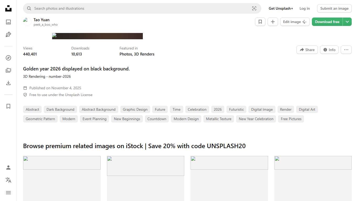 Golden year 2026 displayed on black background. photo – Free Abstract Image on Unsplash